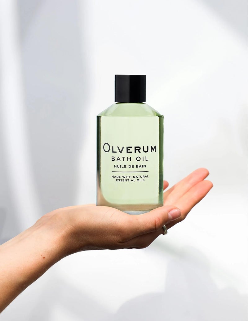 OLVERUM أولفيروم - زيت استحمام طبيعي | نباتي، خالي من القسوة، زيت استحمام جمالي متجدد (8.5 أونصة سائلة | 250 مل) - Image 4